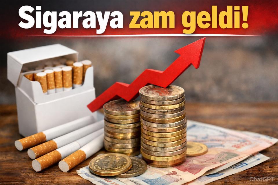 Sigaraya zam geldi