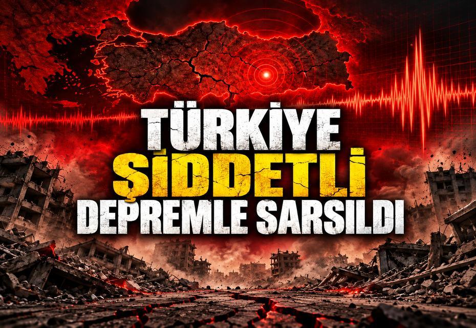 SON DAKİKA... Türkiye şiddetli depremle sarsıldı