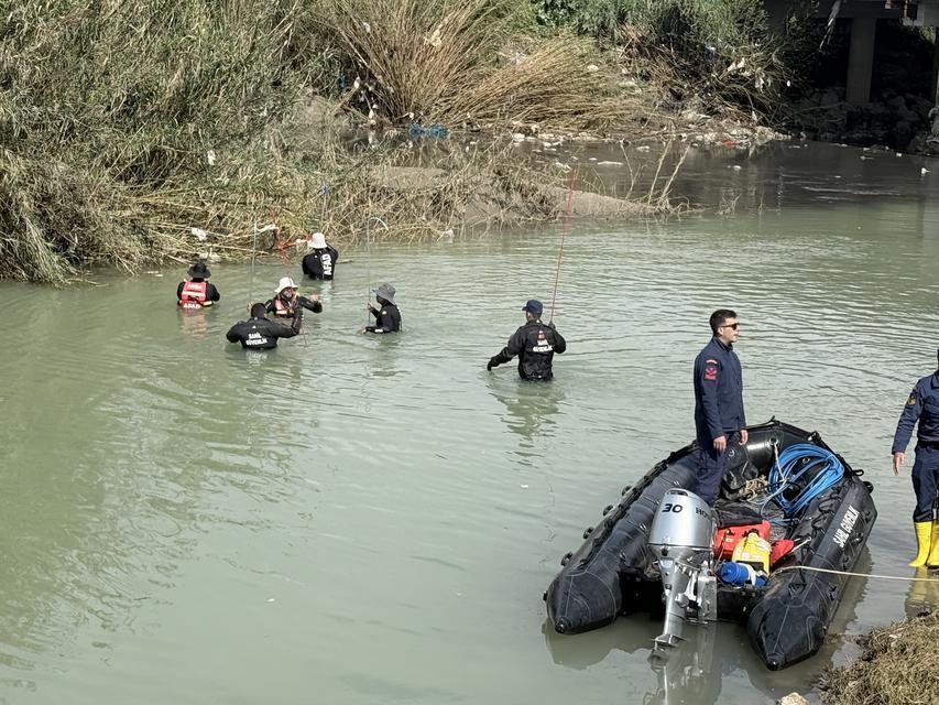 Akıntıya kapılan genci arama çalışmaları 8. gününde sürüyor