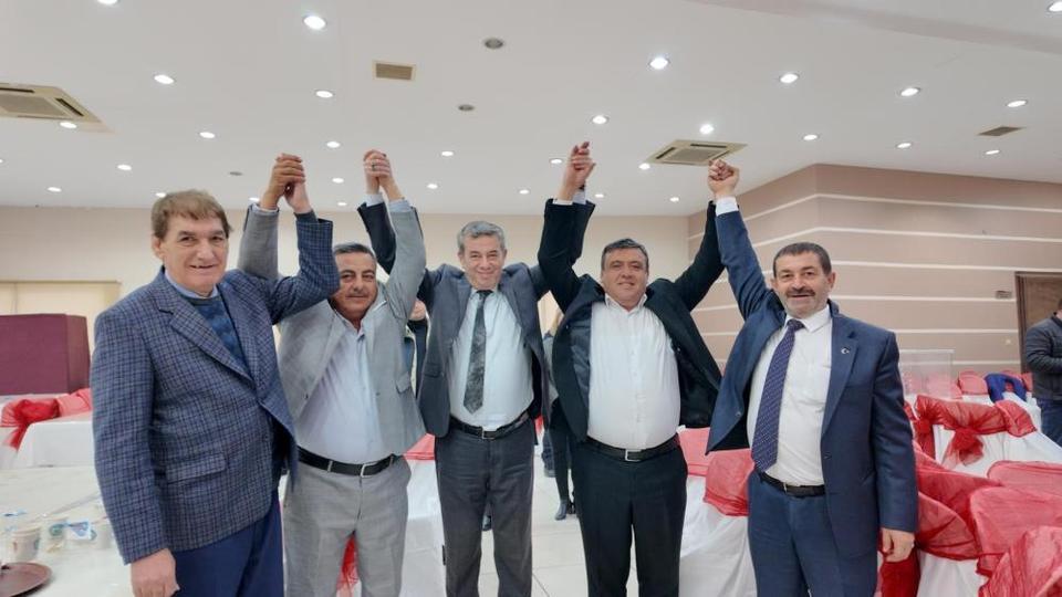 Bozdoğan'da güven tazeleyen başkanlardan, Künkcü'ye "yanındayız" mesajı