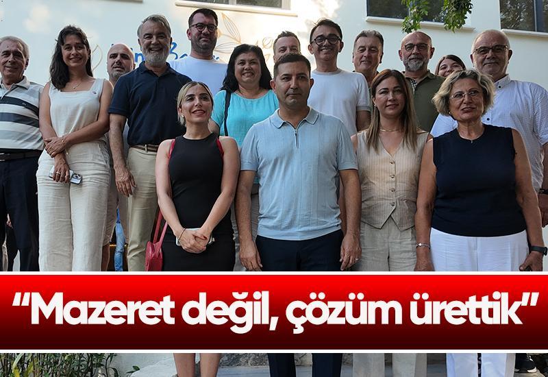 “Mazeret değil, çözüm ürettik”