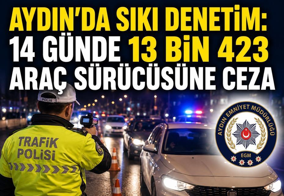 Aydın il genelinde sıkı denetim