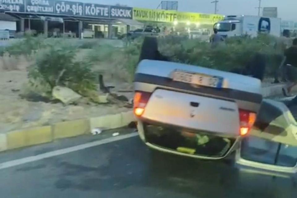 SÖKE'DE TRAFİK KAZASI: 5 YARALI