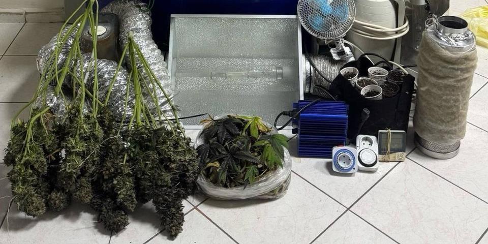 Kapıcı dairesi uyuşturucu imalathanesi çıktı
