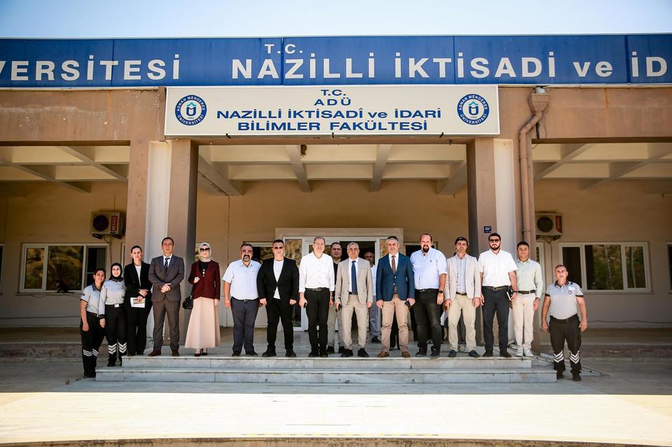 ADÜ Rektörü Kent’ten Nazilli İİBF’ye ziyaret
