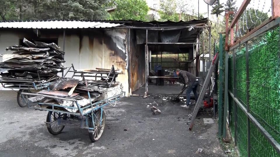 Kurban kesim alanında feci ölüm