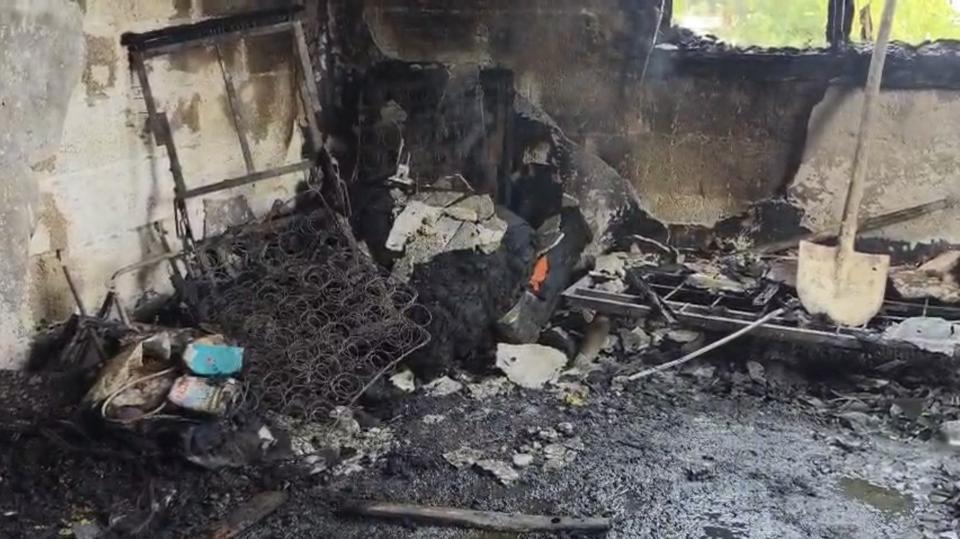 Evde çıkan yangında 1 kişi hayatını kaybetti