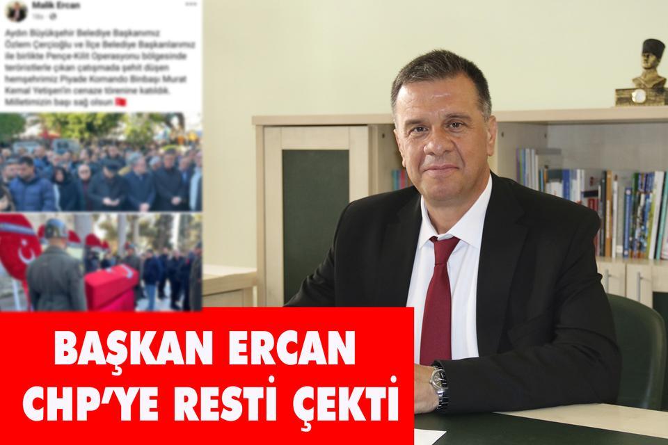 Başkan Ercan CHP’ye resti çekti