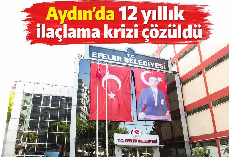 Aydın'da 12 yıllık ilaçlama krizi çözüldü