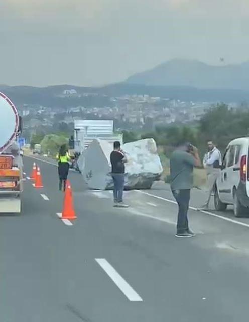 Yatağan yolunda faciadan dönüldü