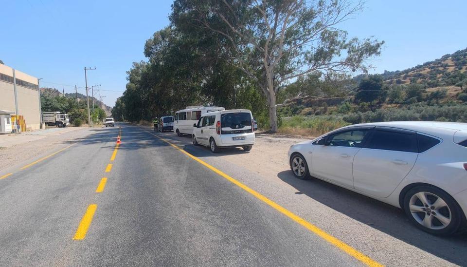 Köşk’te 127 araç denetlendi, 18 sürücüye ceza yağdı