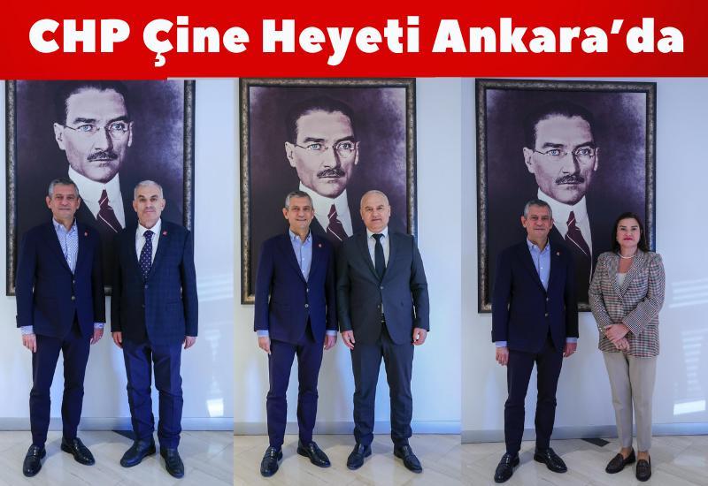 Çine CHP Heyeti Ankara'da