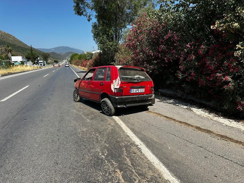 Milas’ta trafik kazası: 1 yaralı