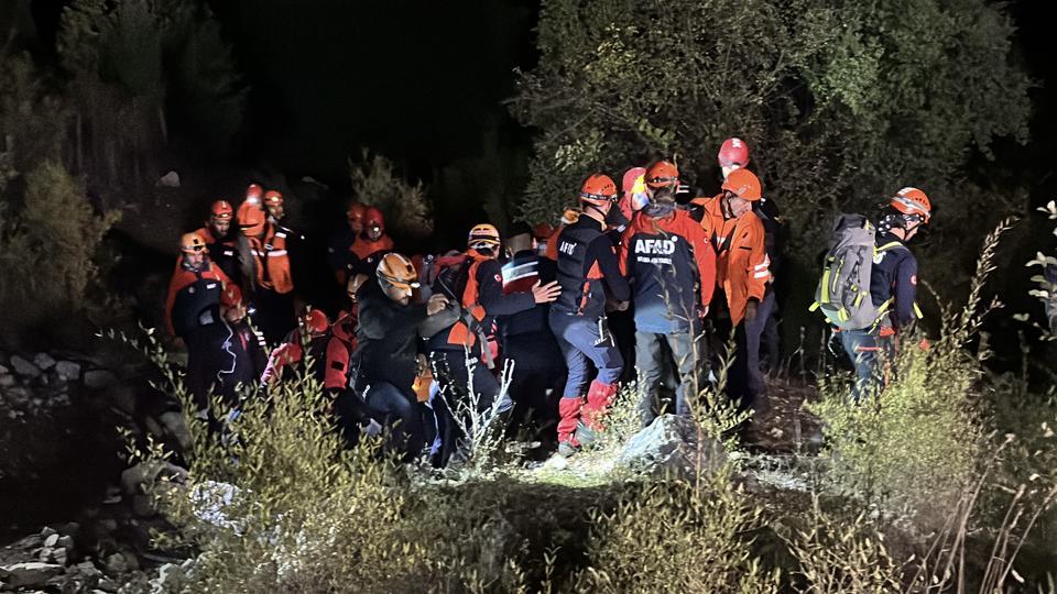 Kanyon'da hayatını kaybeden kişinin cansız bedenine ulaşıldı