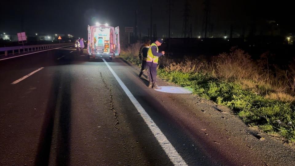 Aracın çarptığı kişi hayatını kaybetti