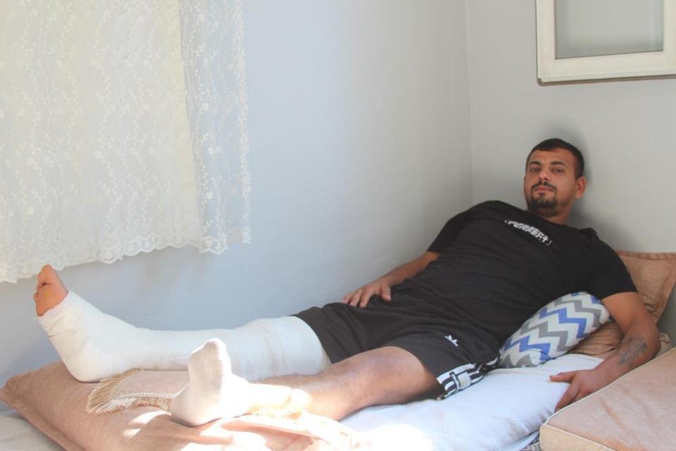 Ölümden saniyeyle kurtuldu