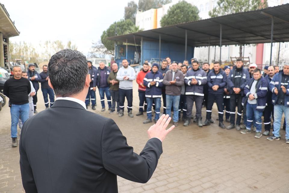 BAŞKAN ARICI: "BİZ BİR AİLEYİZ, HER ZORLUKTA BİRLİKTEYİZ"