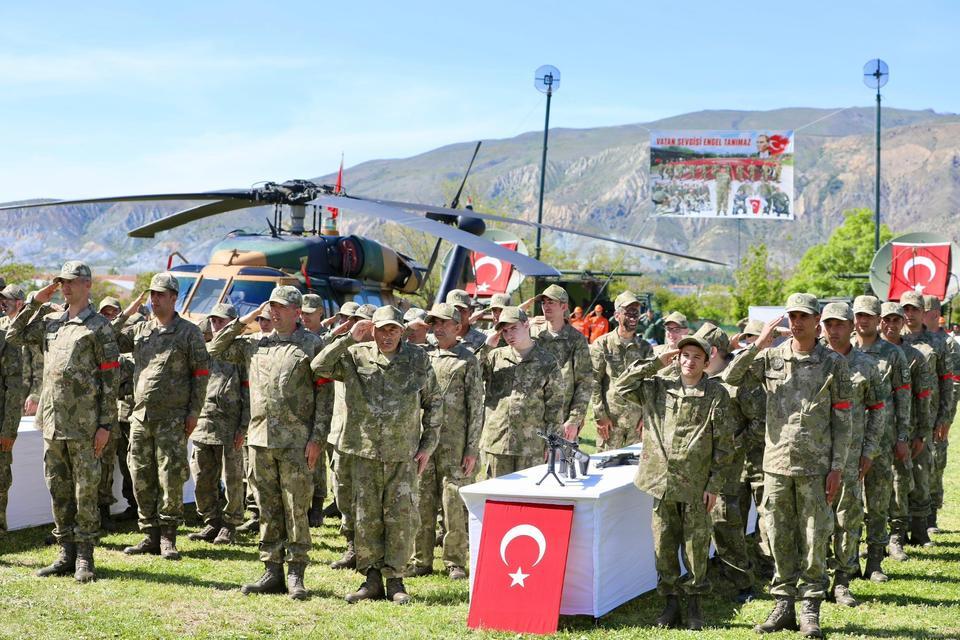 54 engelli gencin askerlik hayali gerçek oldu