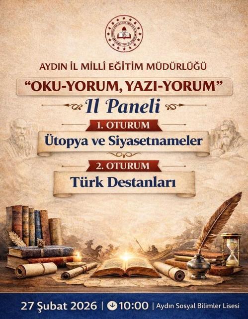 Liseli gençler Aydın'ı temsil etmek için bir araya gelecek