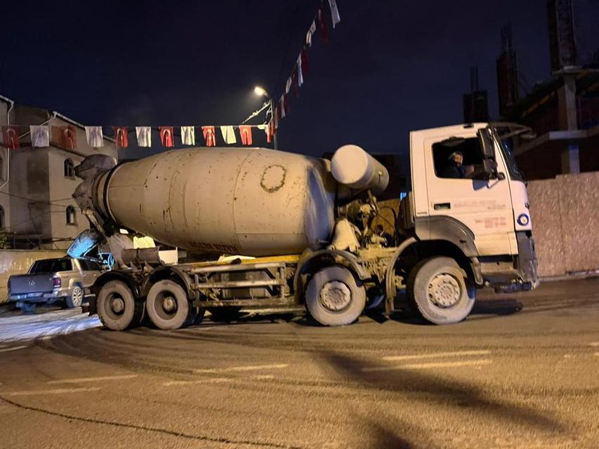 Beton mikserinin içine düşerek hayatını kaybeden sürücünün kimliği belli oldu