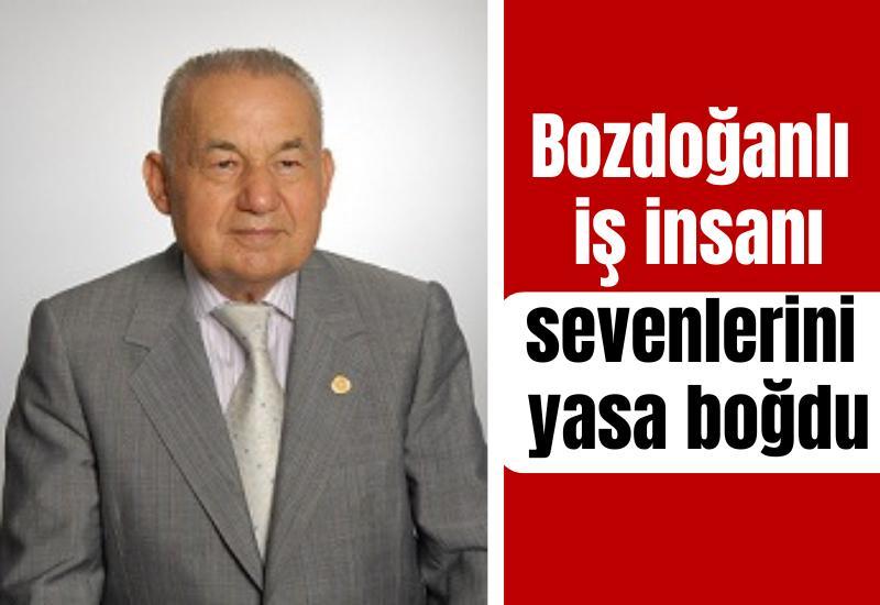 Bozdoğanlı iş insanı sevenlerini yasa boğdu