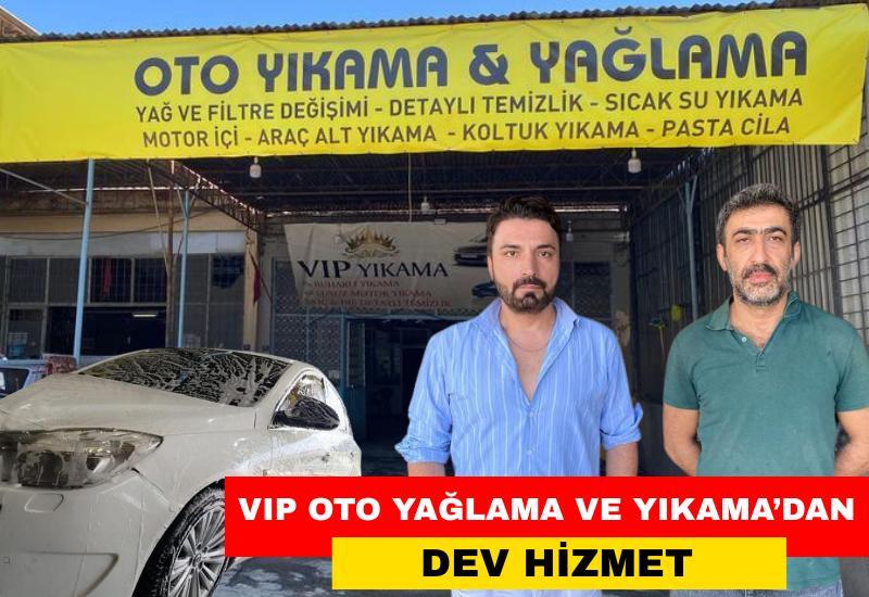 VIP Oto Yağlama ve Yıkama’dan dev kampanya