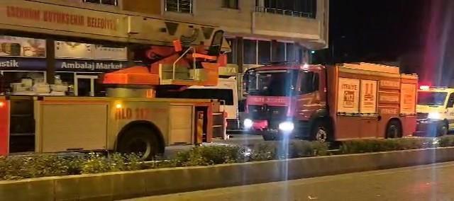 Ocakta unutulan yemek ekipleri alarma geçirdi