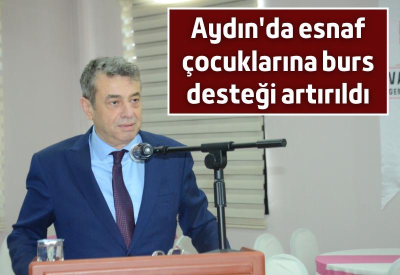 Aydın'da esnaf çocuklarına burs desteği artırıldı