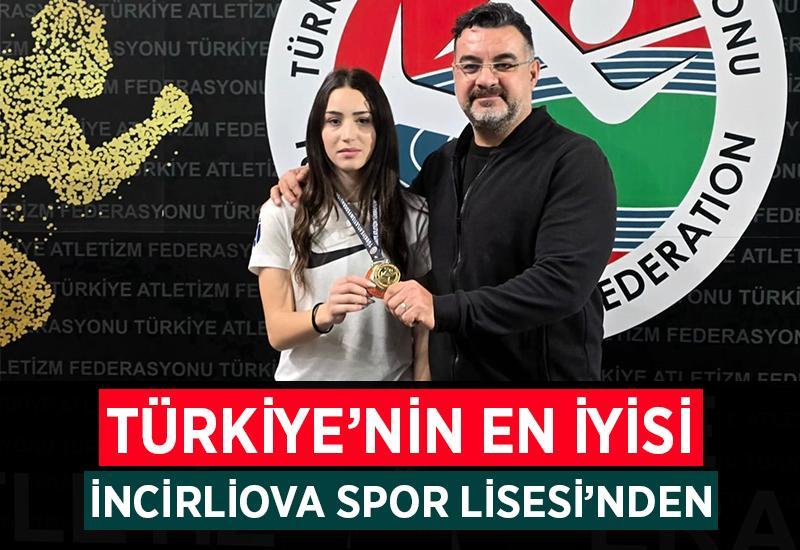 Türkiye'nin en iyisi İncirliova Spor Lisesi'nden