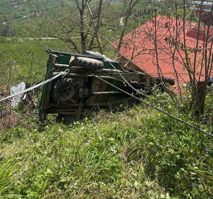 ORDU'DA PATPAT KAZASI: 1 ÖLÜ, 1 YARALI
