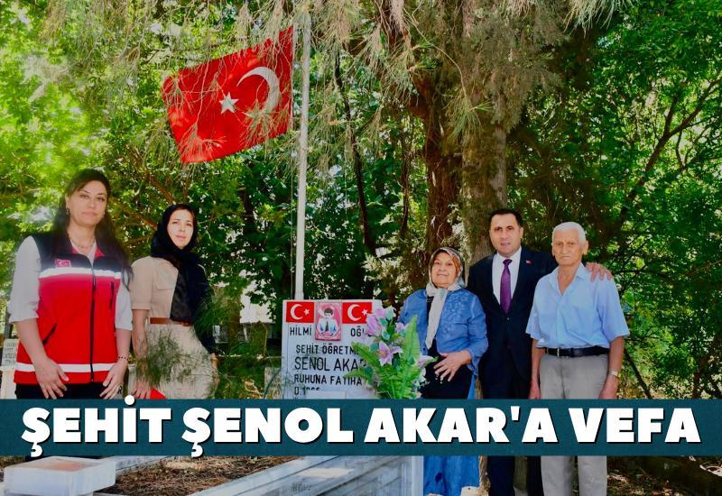 Şehit Şenol Akar'a vefa