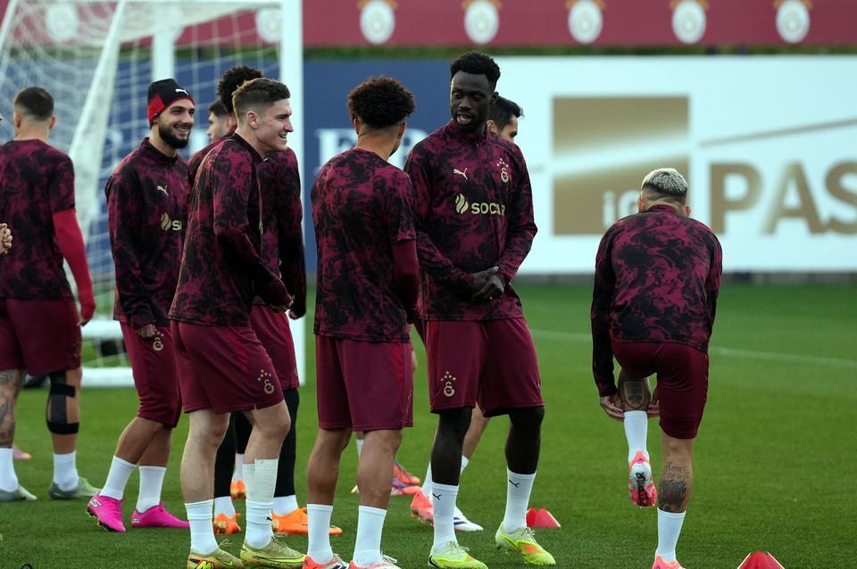Galatasaray, Union Saint-Gilloise maçı hazırlıklarını tamamladı