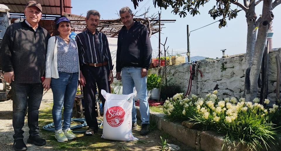 Aydın’da “Leyleği ilk görene 1 çuval un” kampanyası tamamlandı