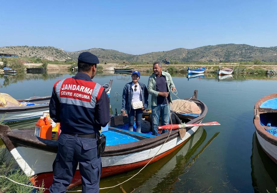 Bafa Gölü’nde yaban hayatı için koruma önlemi