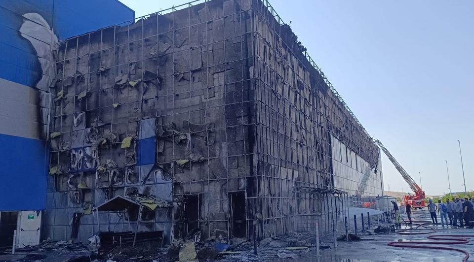 Fabrikada korkutan yangın