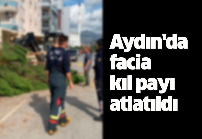 Aydın'da facia kıl payı atlatıldı