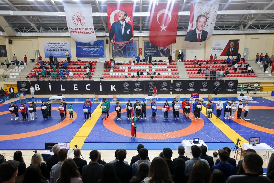 BİLECİK'TE U15 TÜRKİYE ŞAMPİYONASI HEYECANI