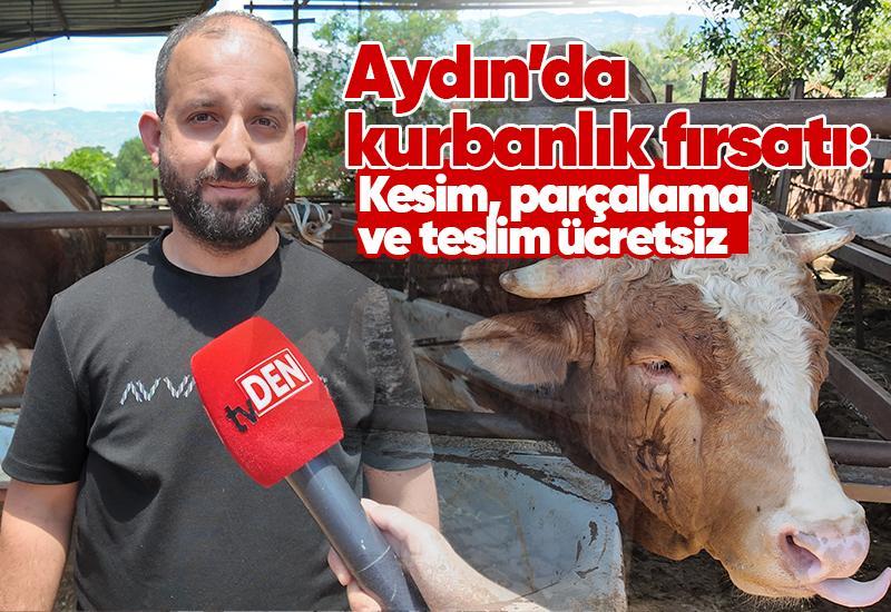 Aydın’da kurbanlık fırsatı: Kesim, parçalama ve teslim ücretsiz