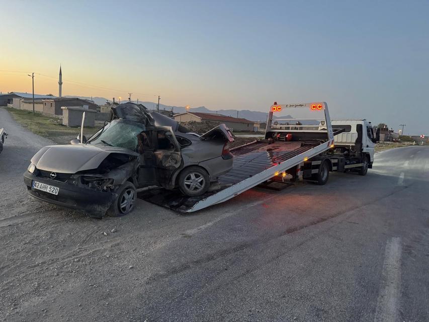 Ölümle sonuçlanan trafik kazası kamerada