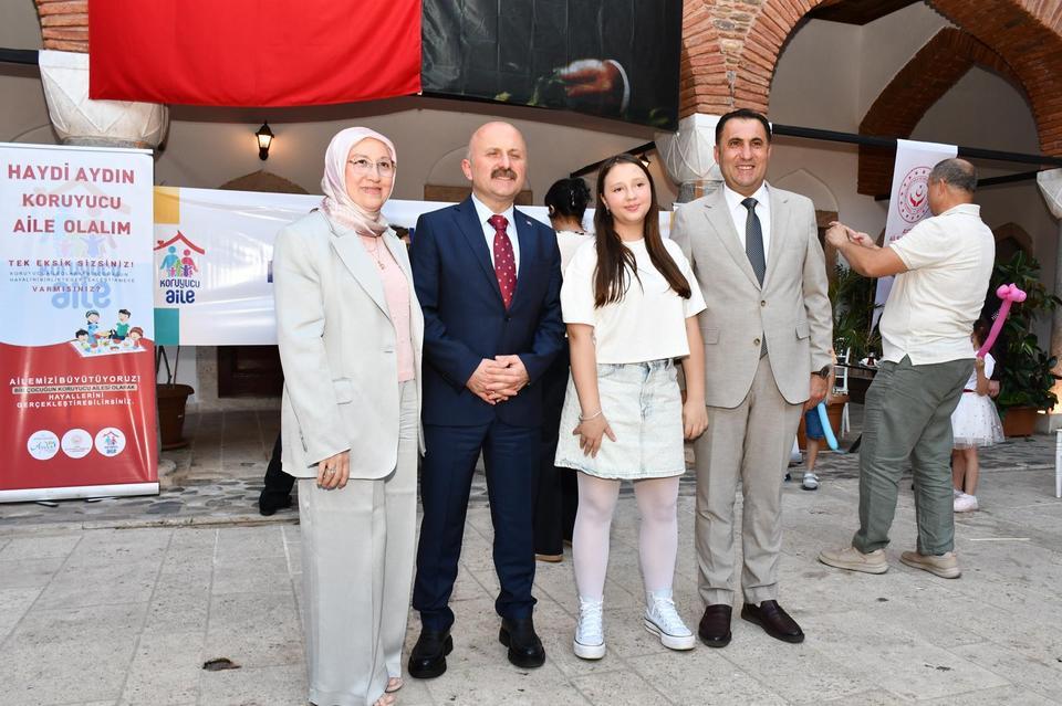 Aydın'da koruyucu ailelere vefa günü