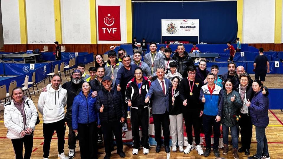 Özel Sporcular Masa Tenisi'nde il şampiyonları belli oldu