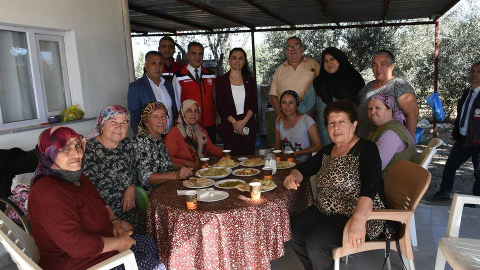 Müdür Temiz Didim'de üreticilerle bir araya geldi