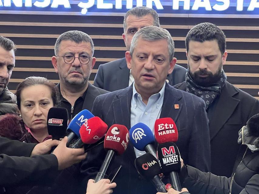 Özgür Özel, Durbay’ın hayatını kaybettiği hastanede