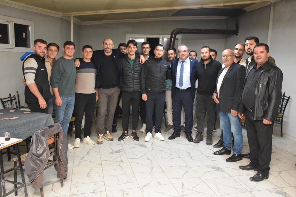 Karakoz Germencik'te üreticilerle bir araya geldi: "Üretici kazanacak ülke kalkınacak"