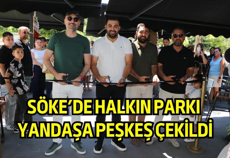 Söke'de halkın parkı yandaşa peşkeş çekildi