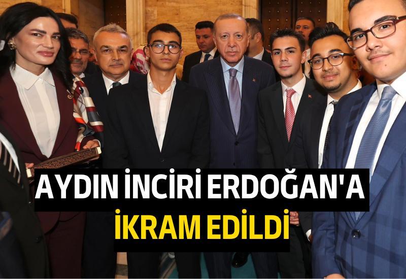 Aydın inciri Erdoğan'a ikram edildi