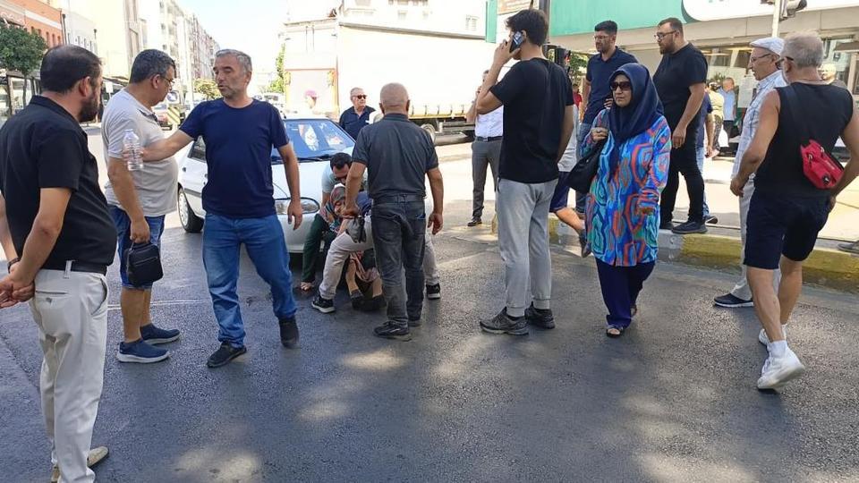 Aydın’da yaya geçidinde kaza: 82 yaşındaki kadın hafif yaralı