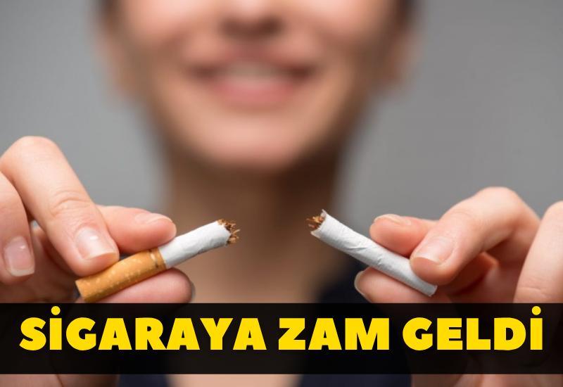 Sigaraya zam geldi