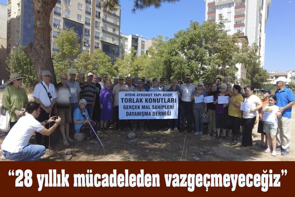 Ay-Konut mağdurları: “28 yıllık mücadeleden vazgeçmeyeceğiz”