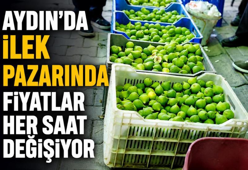 Aydın’da ilek pazarında fiyatlar her saat değişiyor